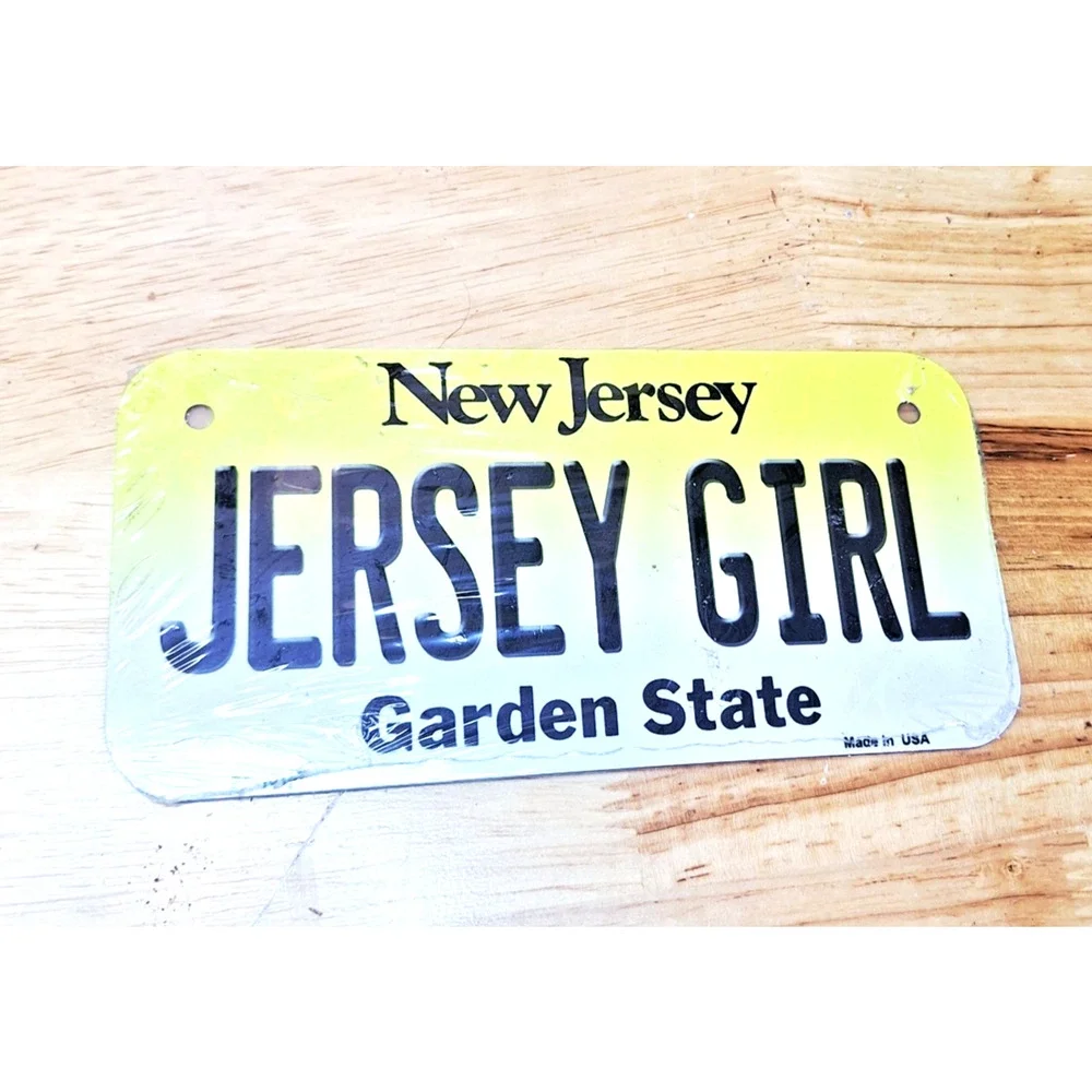 Jersey Girl Novelty MINI Plate Size Tag Sign Bike New Jersey Car Truck Wall Home